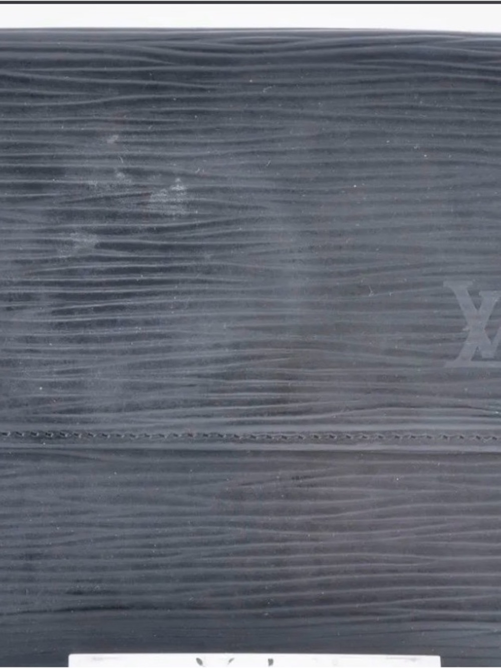 Louis Vuitton Black Textured Epi Leather Wallet